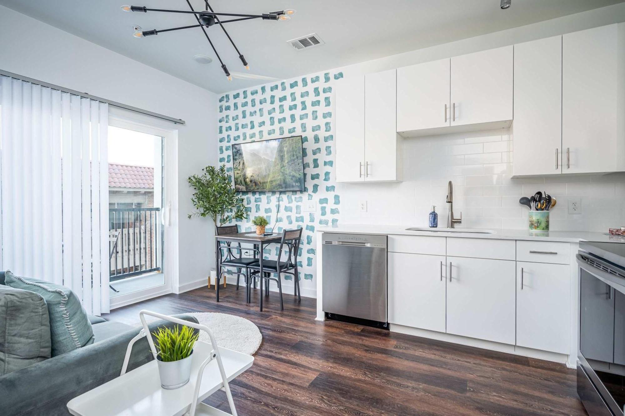 Ferienwohnung Luxe 1Br W Balcony In Downtown 542Blvd Atlanta Exterior foto