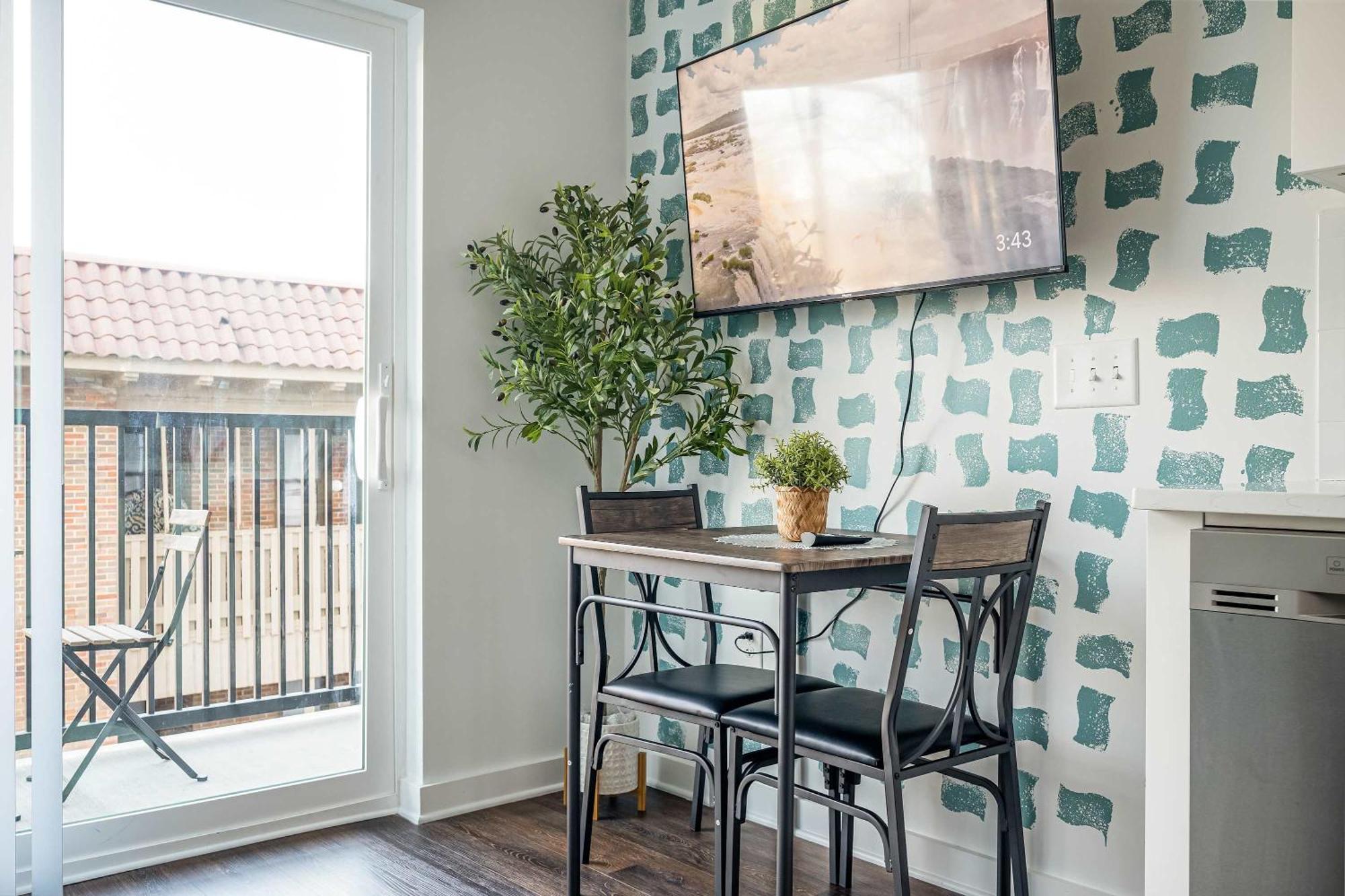 Ferienwohnung Luxe 1Br W Balcony In Downtown 542Blvd Atlanta Exterior foto